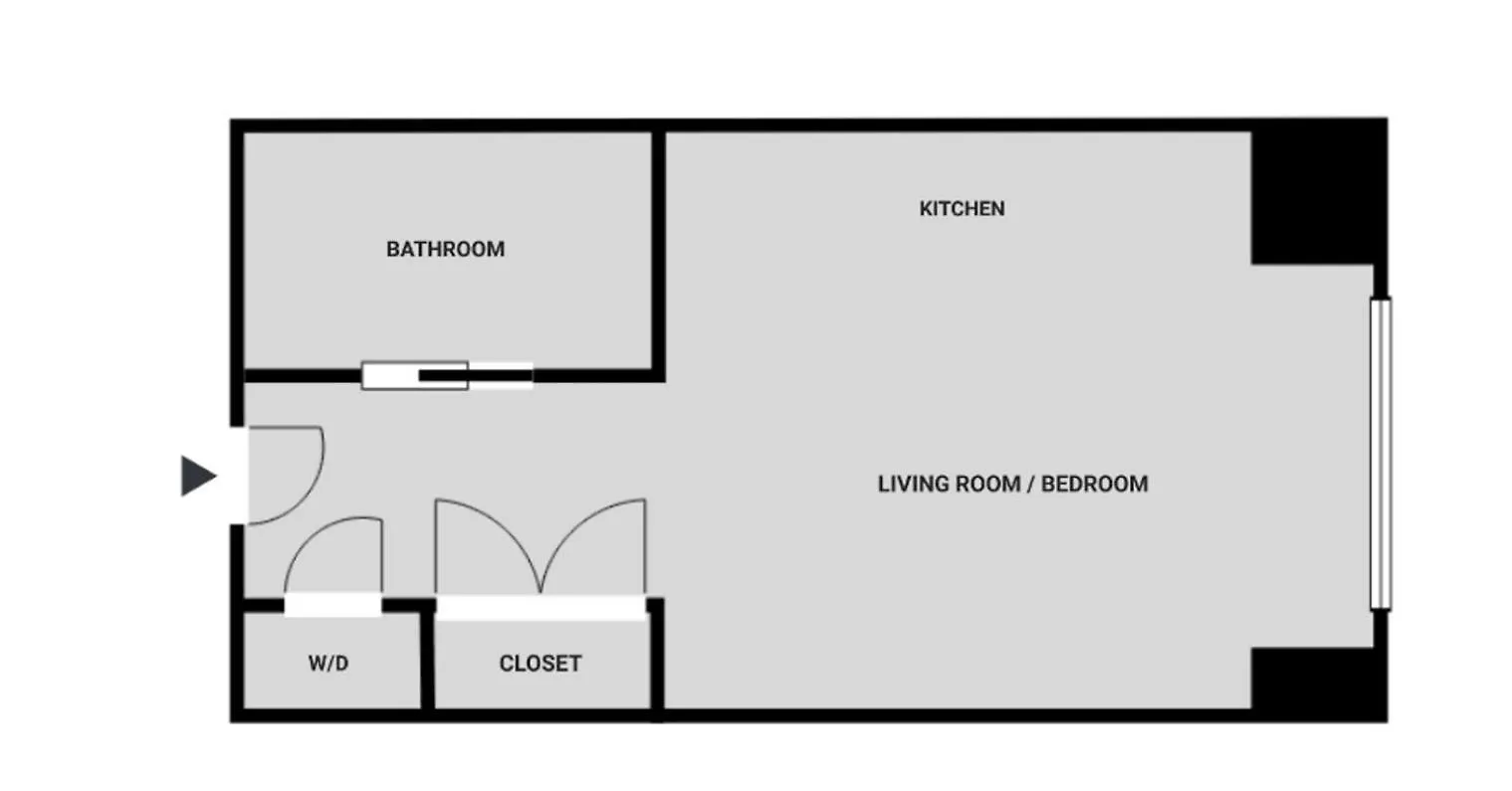 Apartamento Tribeca Studio W Elevator Nr World Trade Center Nyc-1357 Nueva York